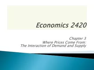 Economics 2420
