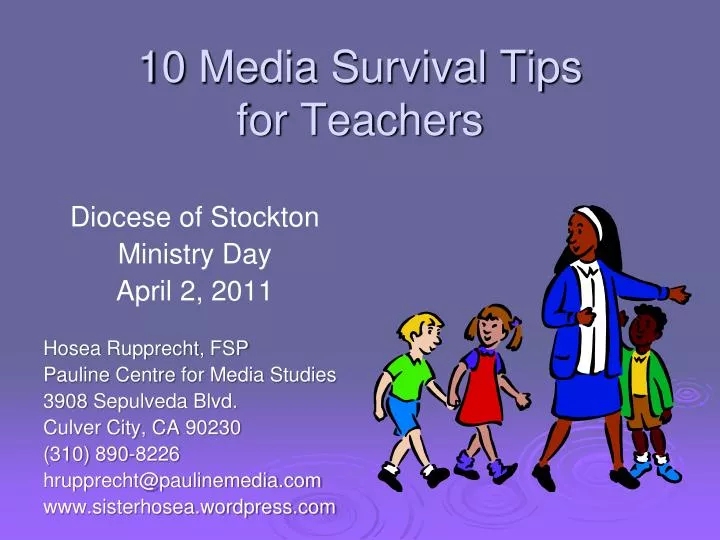10 media survival tips for teachers