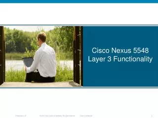 Cisco Nexus 5548 Layer 3 Functionality
