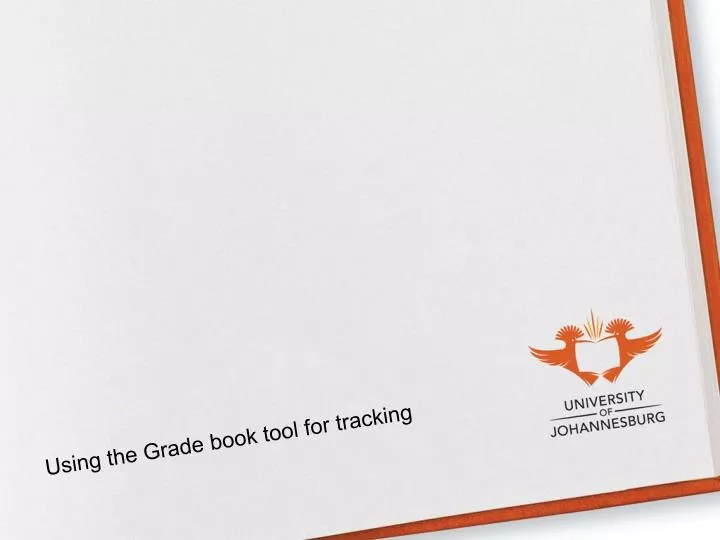 using the grade book tool for tracking