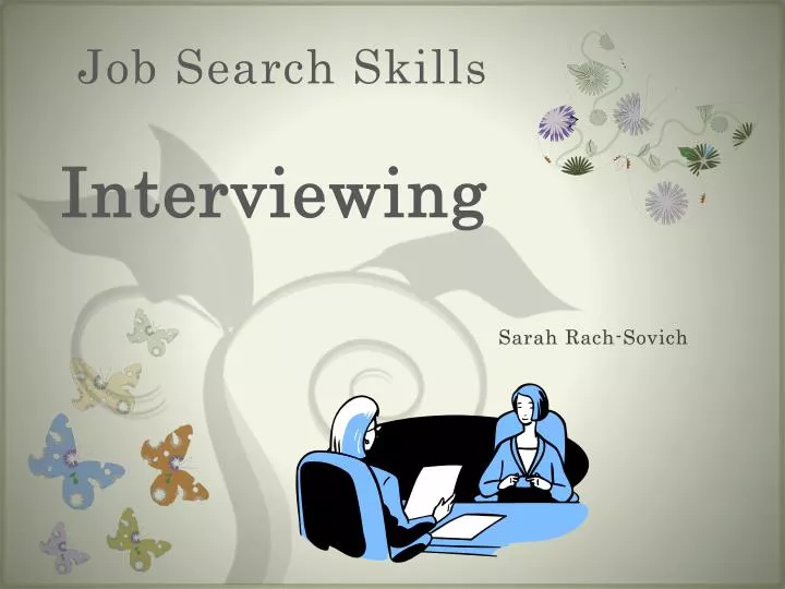 job search skills interviewing