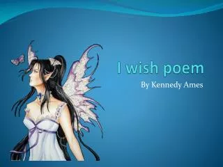 I wish poem