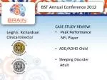 BST Annual Conference 2012 - slide 1