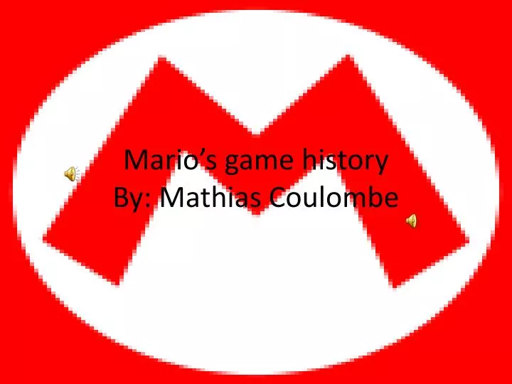 mario s game history by mathias coulombe