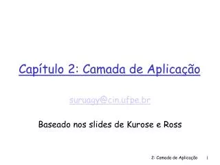 cap tulo 2 camada de aplica o