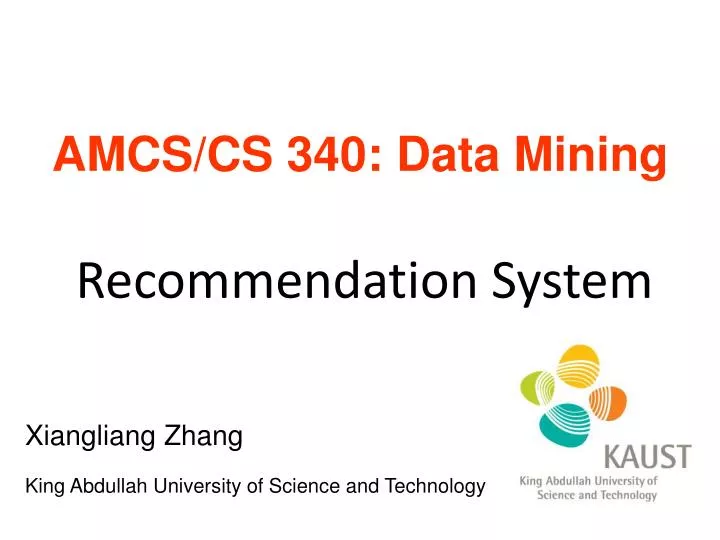 recommendation system