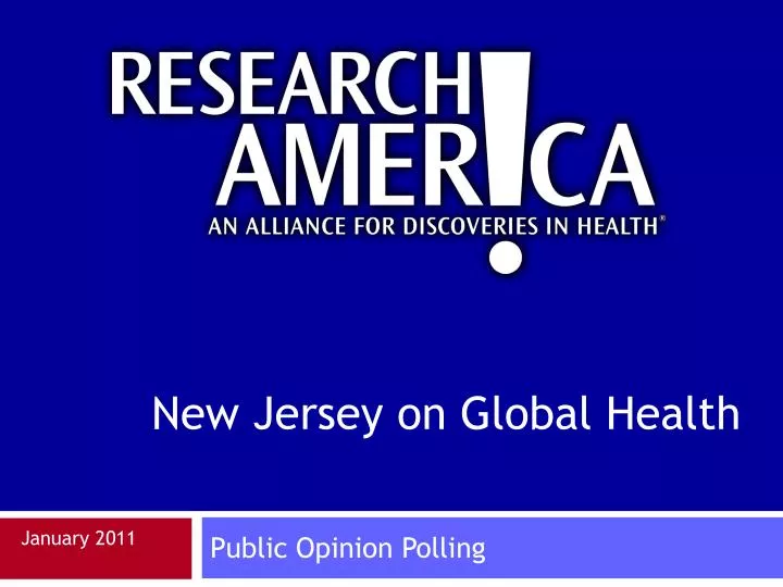 new jersey on global health