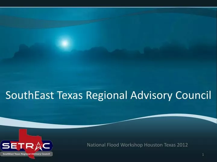 southeast texas regional advisory council