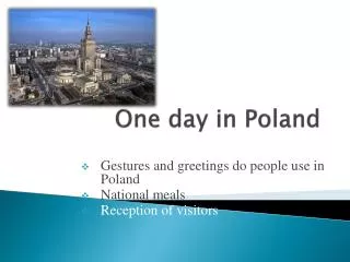 One day in Poland