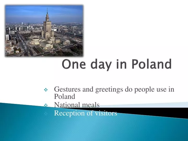 one day in poland