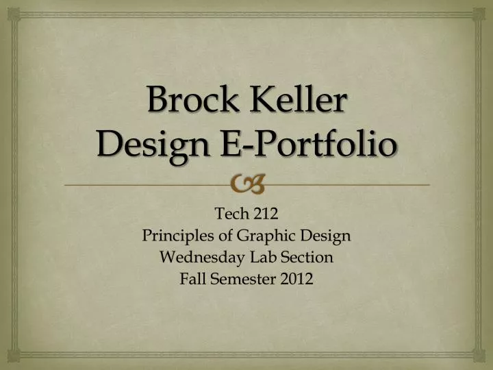 brock keller design e portfolio