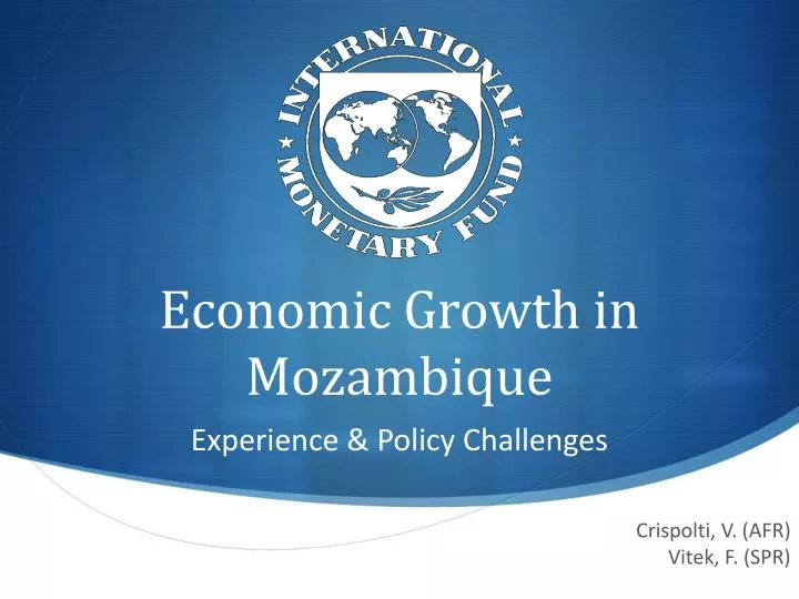 economic growth in mozambique