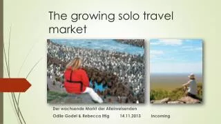 The growing solo travel market
