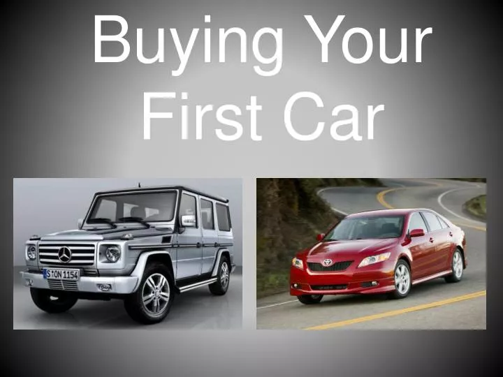 buying your first car