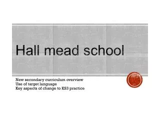 Hall mead school