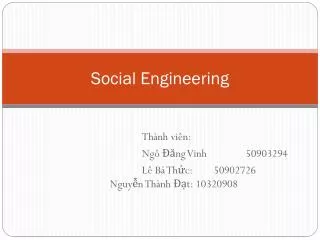 social engineering