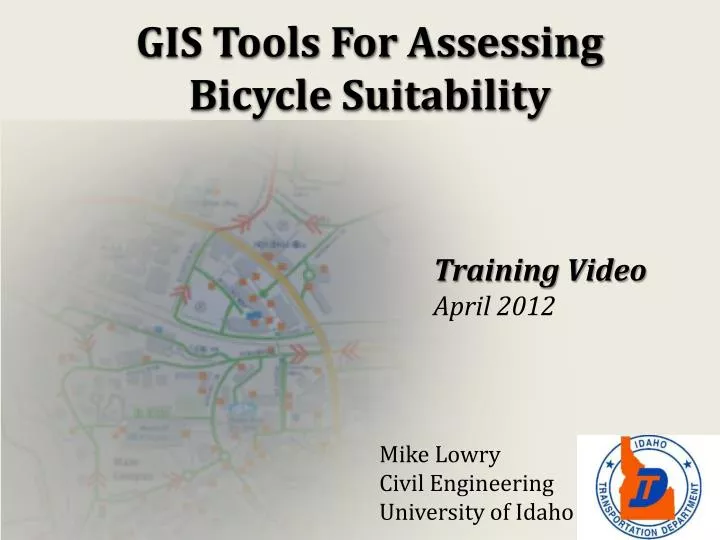 gis tools for assessing bicycle suitability
