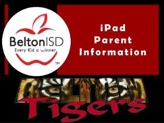 iPad Parent Information