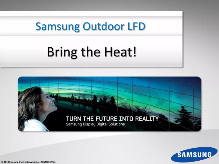 samsung outdoor lfd