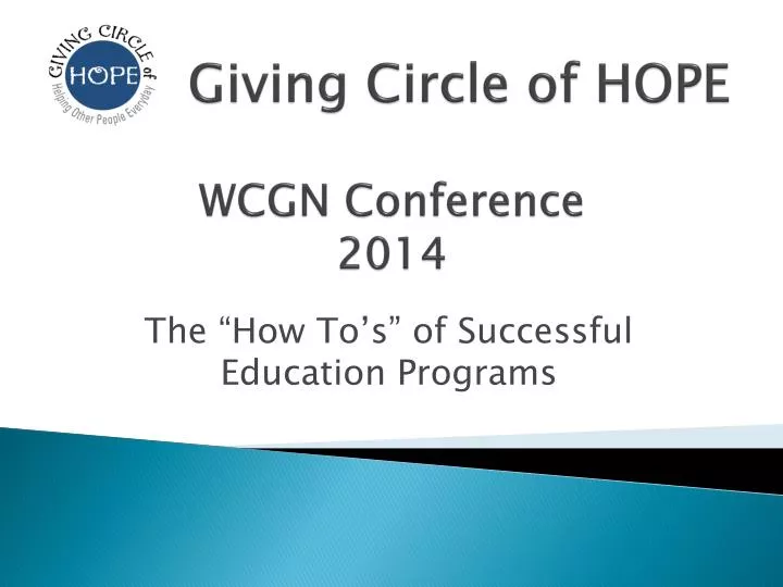 wcgn conference 2014