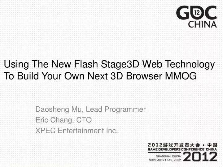 using the new flash stage3d web technology to build your own next 3d browser mmog