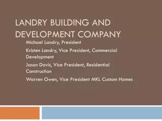 Landry Building and Development Company