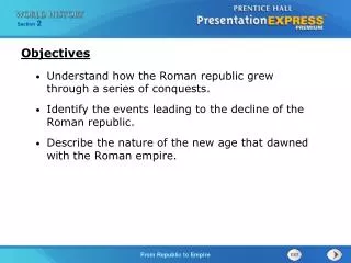 objectives