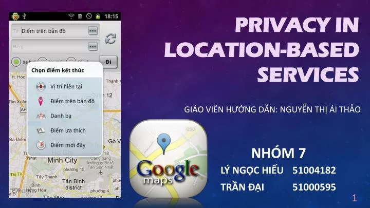 privacy in location based services