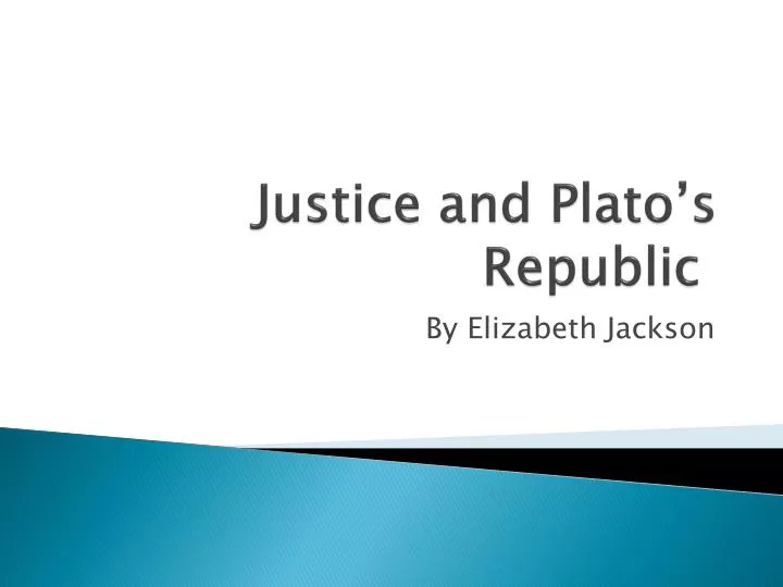 justice and plato s republic