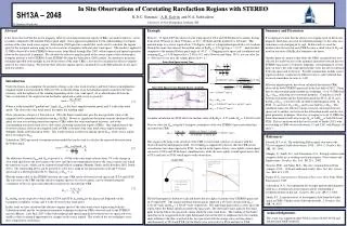 In Situ Observations of Corotating Rarefaction Regions with STEREO