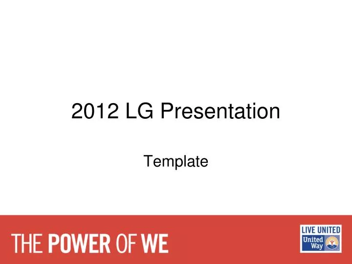 2012 lg presentation