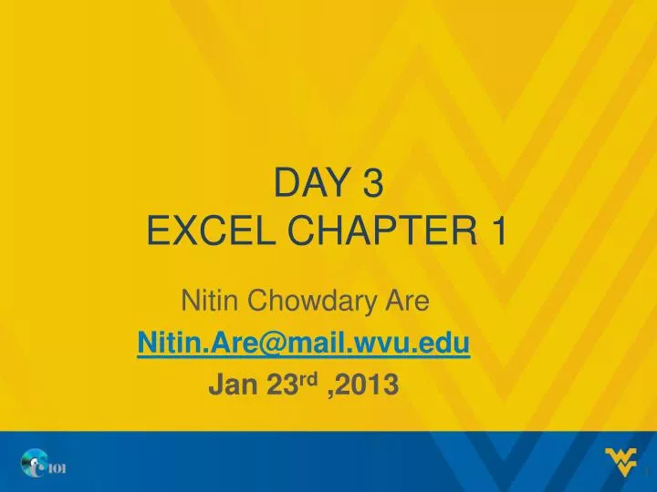 day 3 excel chapter 1