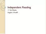 Independent Reading