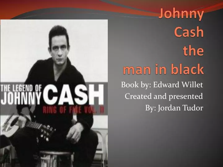 johnny cash the man in black