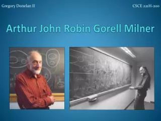 Arthur John Robin Gorell Milner