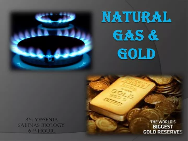 natural gas gold