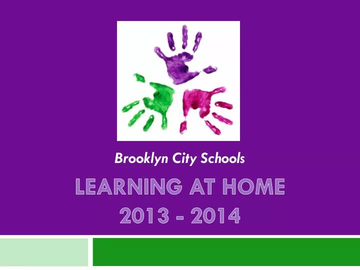 learning at home 2013 2014