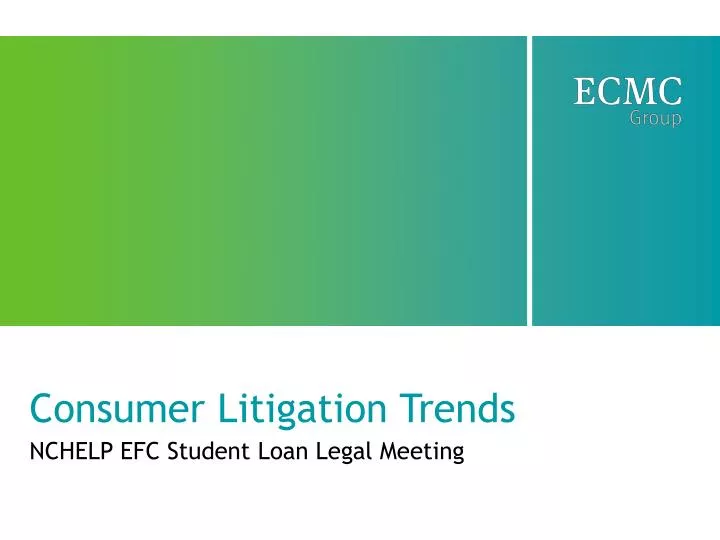 consumer litigation trends