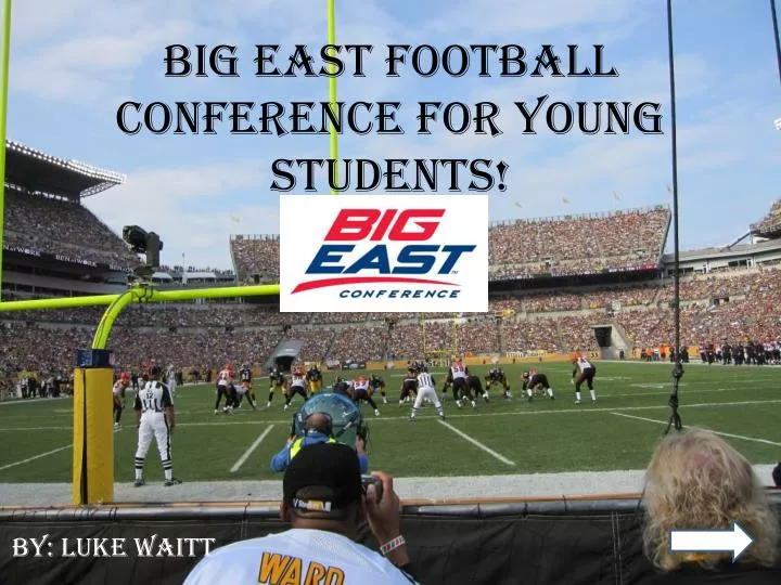 big east football conference for young students