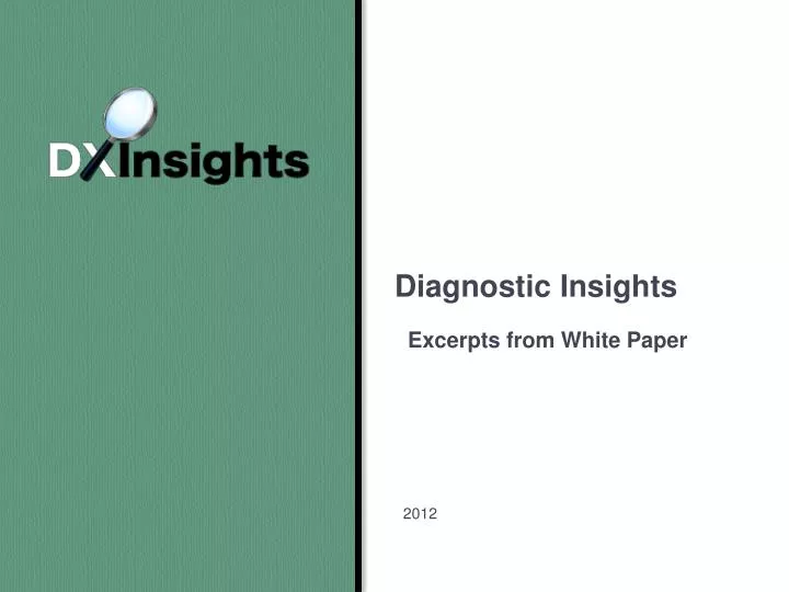 diagnostic insights