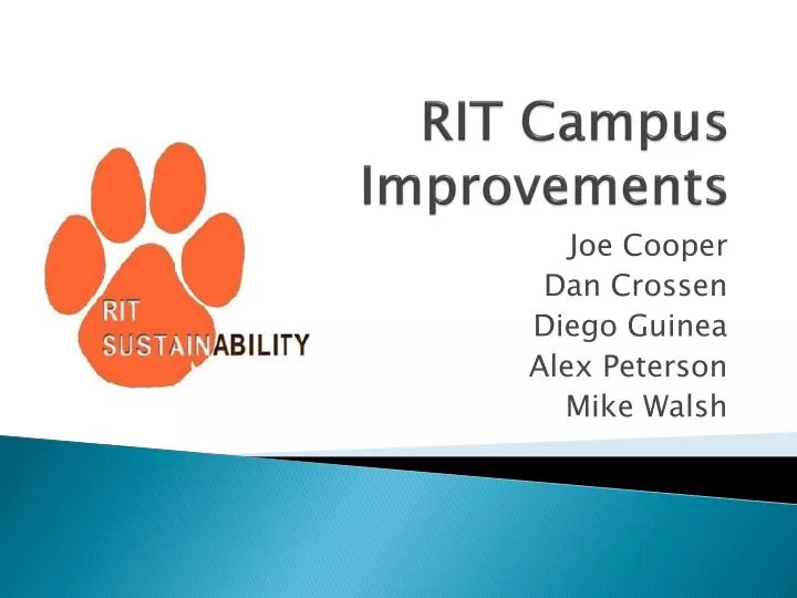 rit campus improvements