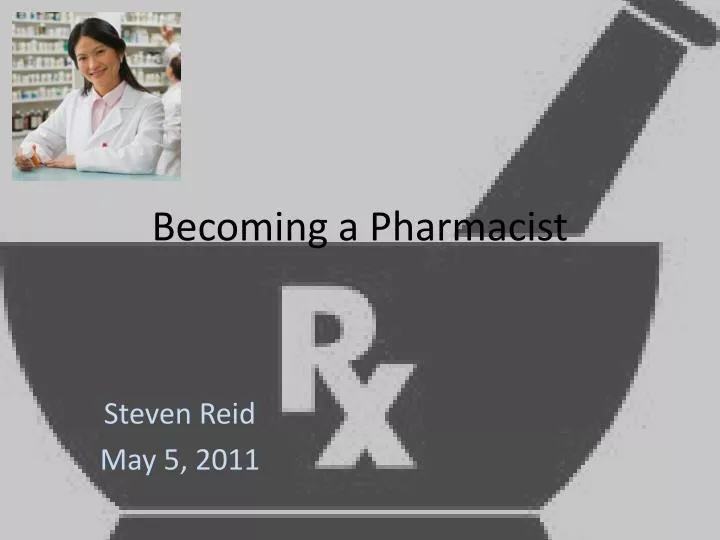 becoming a pharmacist