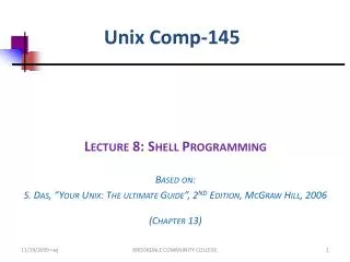 Unix Comp-145