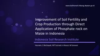 Indonesia Soil Research Institute