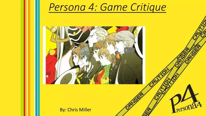 persona 4 game critique