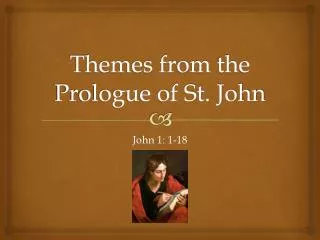 Themes from the Prologue of St. John
