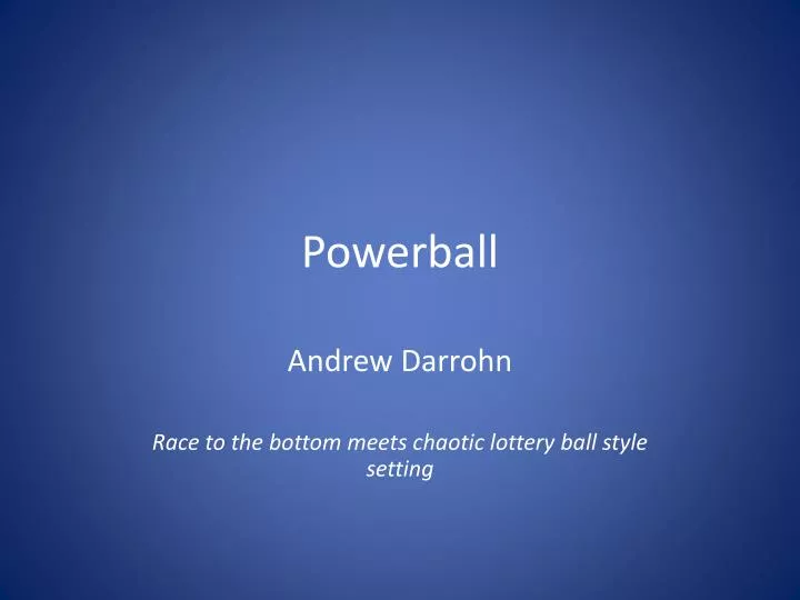 powerball