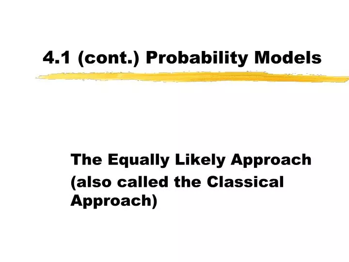 4 1 cont probability models