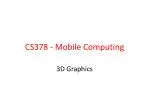 CS378 - Mobile Computing - slide 1