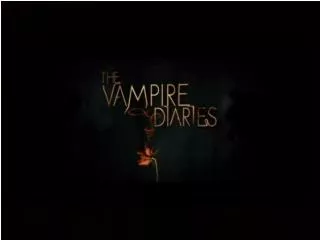 History/background of The Vampire Diaries